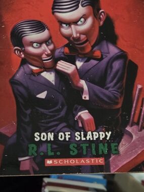 Scholastic Black & Red Goosebumps Back Cover Promo
